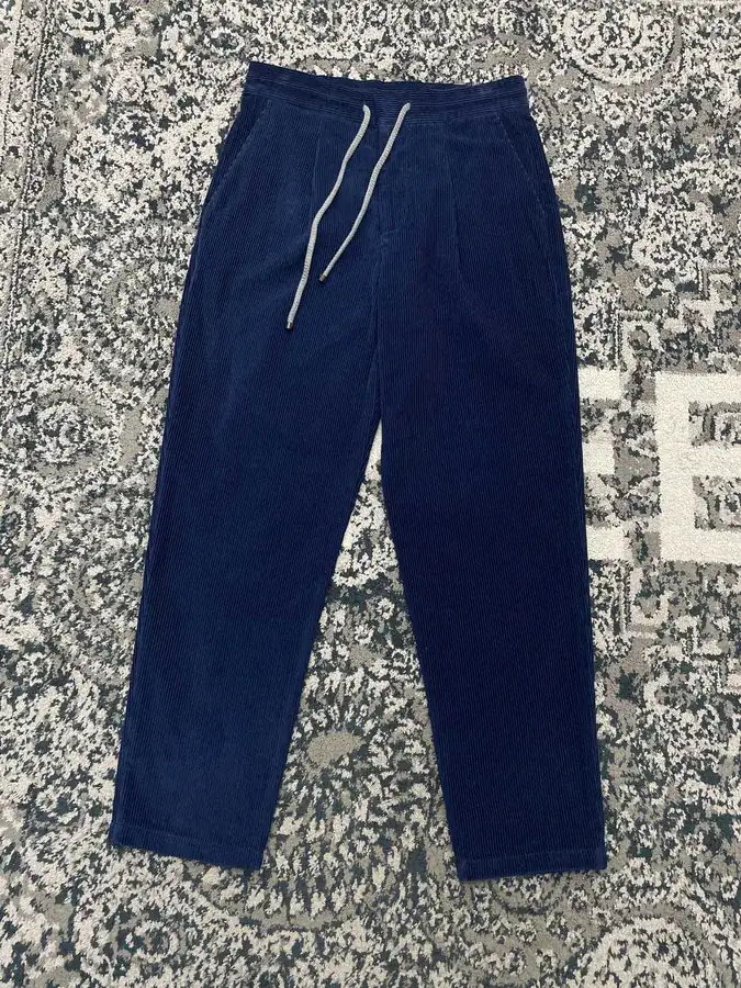 P300 BC Dyed Cotton Velvet Casual Trousers