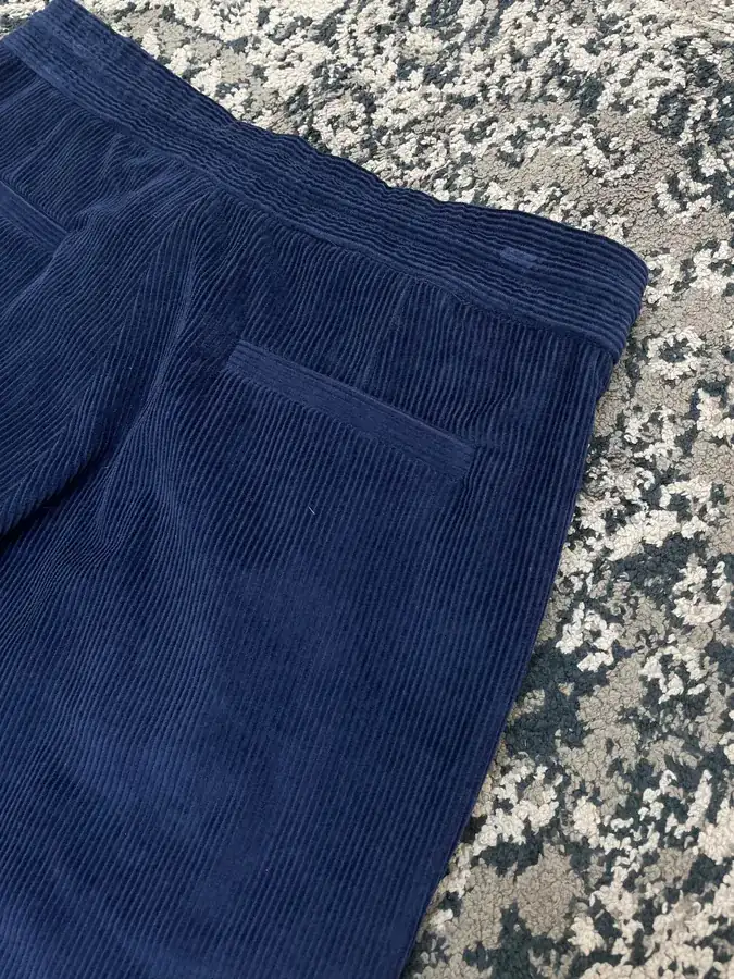 P300 BC Dyed Cotton Velvet Casual Trousers