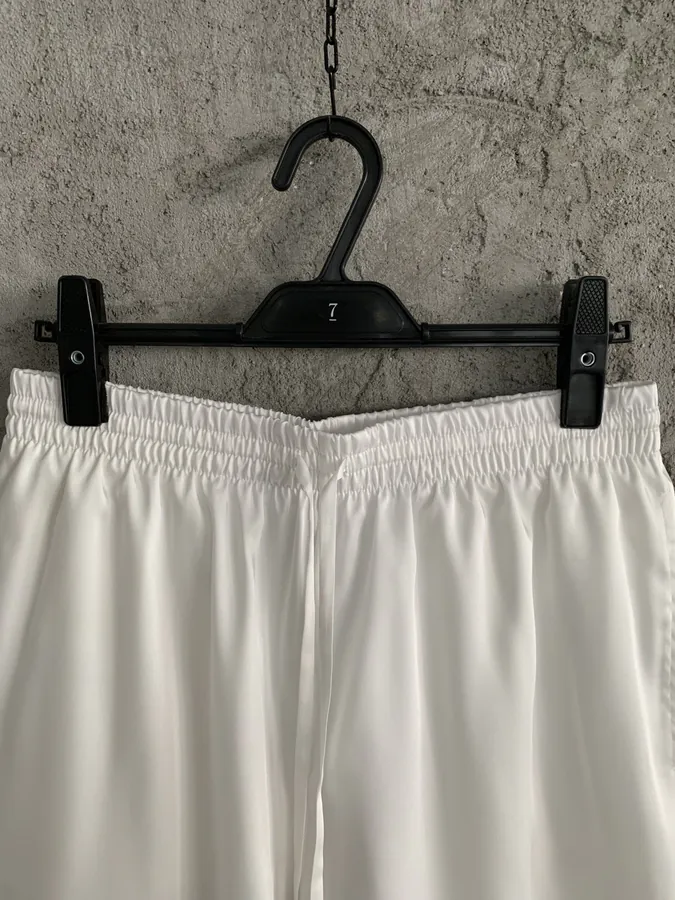 CASABLANCA 2024SS Silk Shorts with Glass House Print