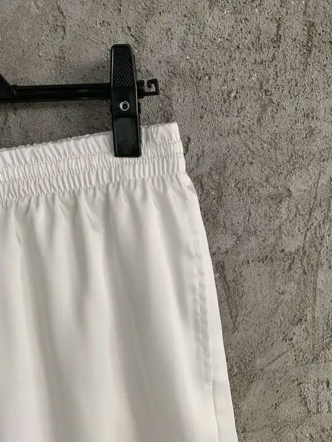 CASABLANCA 2024SS Silk Shorts with Glass House Print