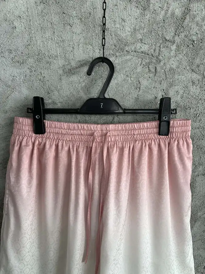Casablanca 2023SS Logo Print Silk Shorts