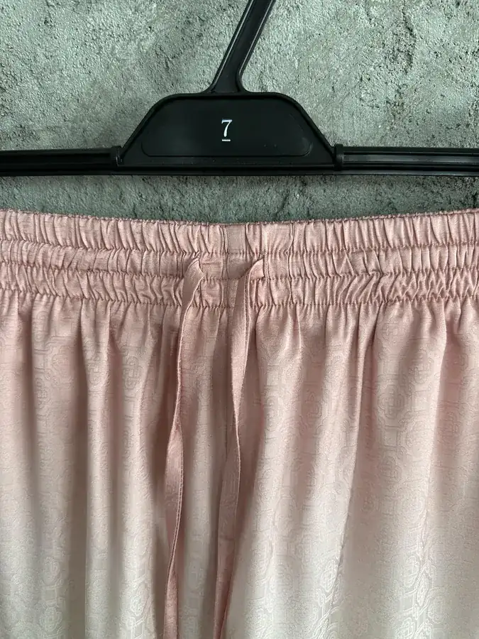 Casablanca 2023SS Logo Print Silk Shorts