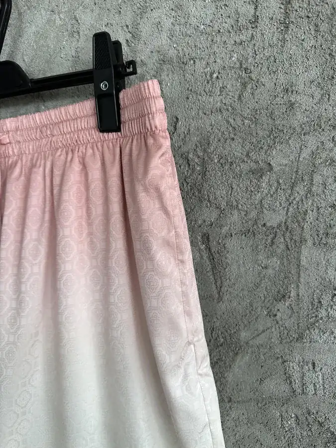 Casablanca 2023SS Logo Print Silk Shorts