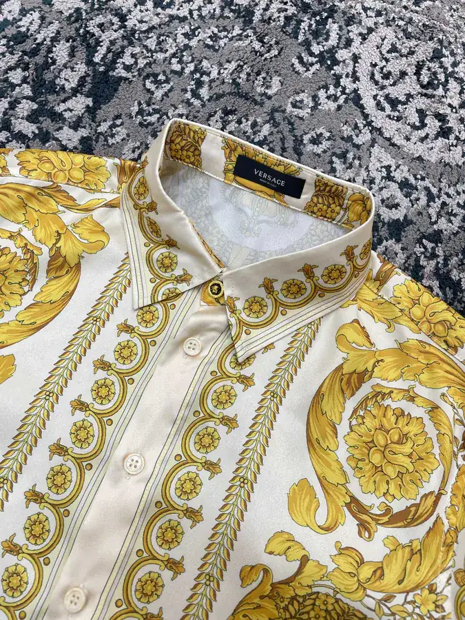 P300 Barocco Silk Shirt Long Sleeve