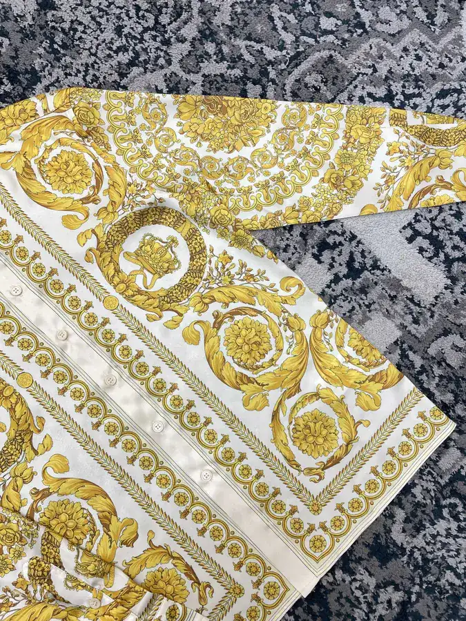 P300 Barocco Silk Shirt Long Sleeve