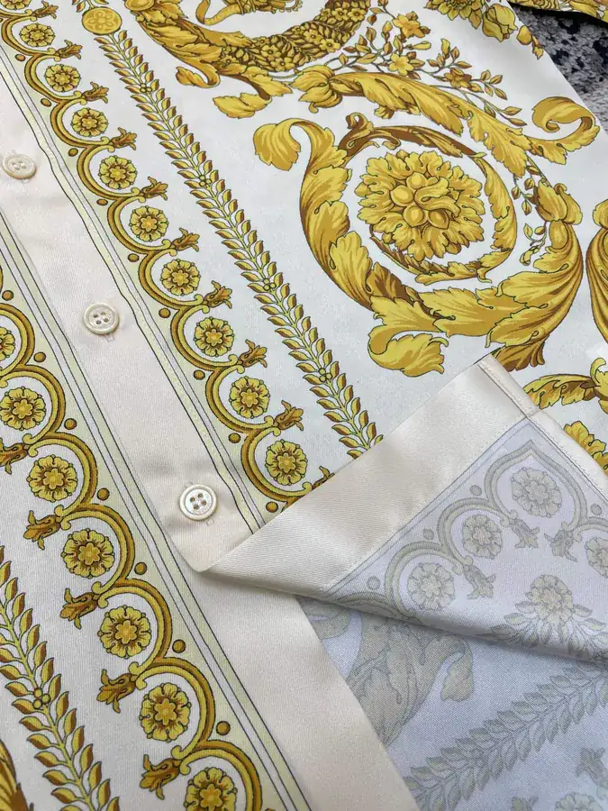 P300 Barocco Silk Shirt Long Sleeve