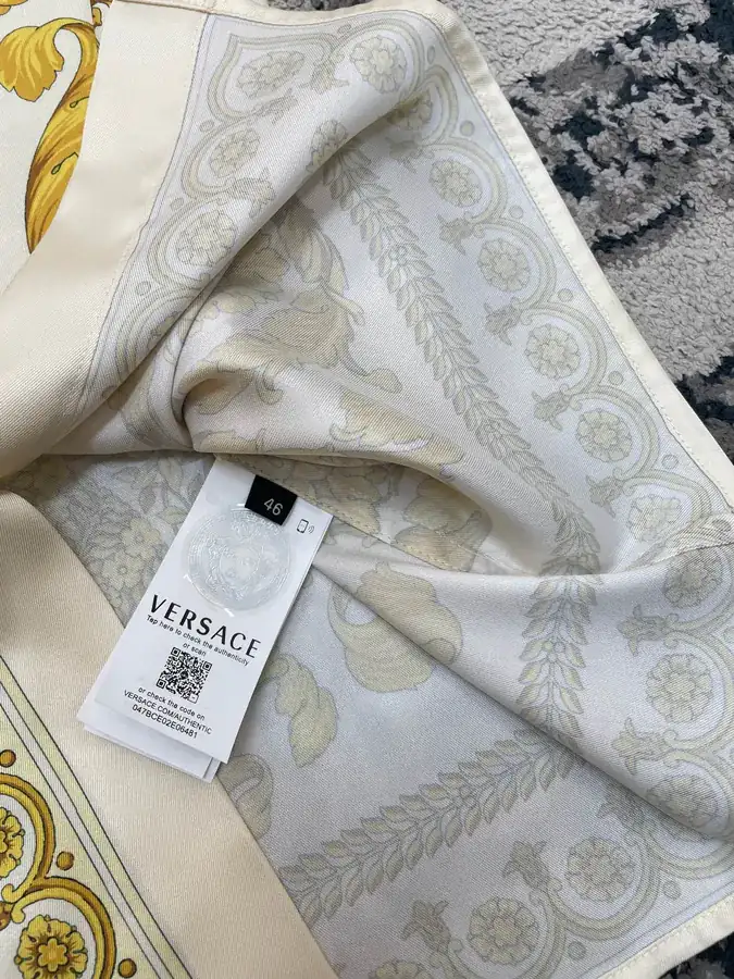 P300 Barocco Silk Shirt Long Sleeve