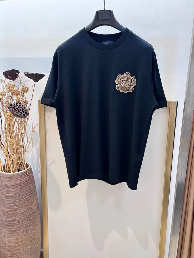 1V Louis Vuitton 2025FW Cotton T Shirt