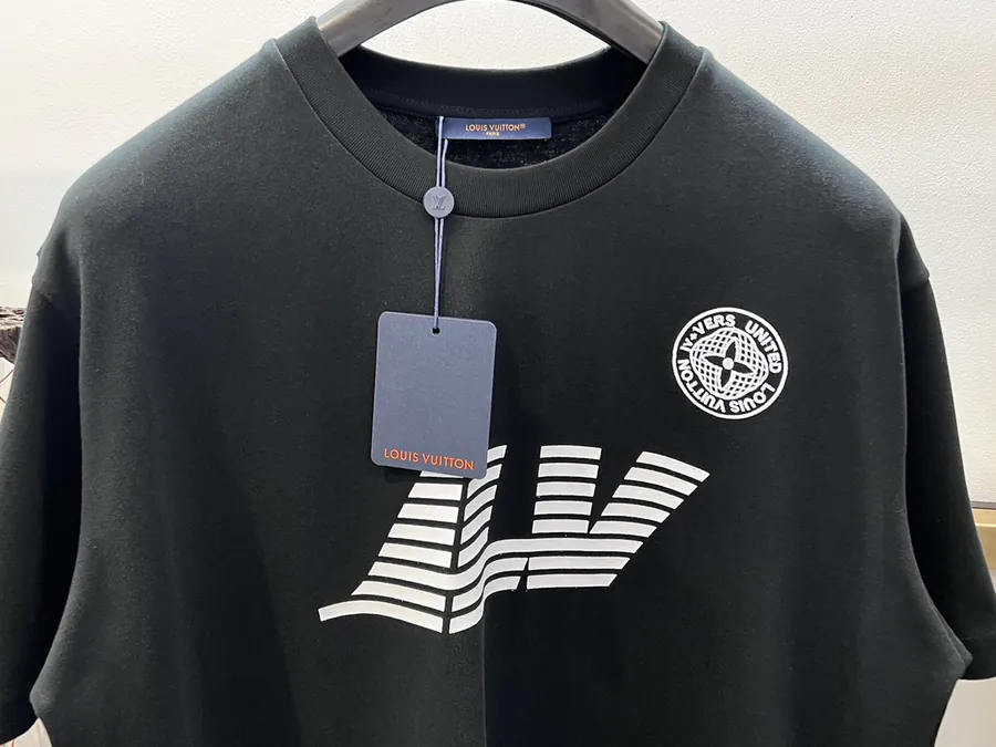 1V Louis 2025FW Cotton T Shirt