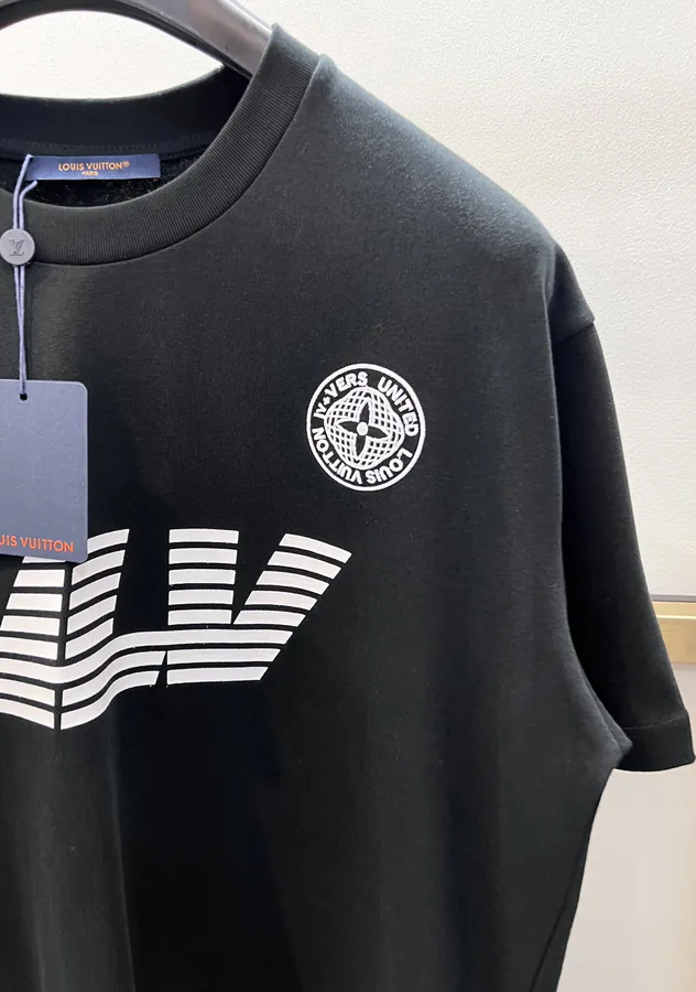 1V Louis 2025FW Cotton T Shirt