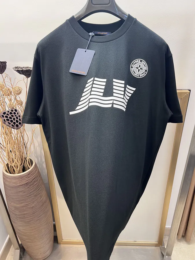 1V Louis 2025FW Cotton T Shirt