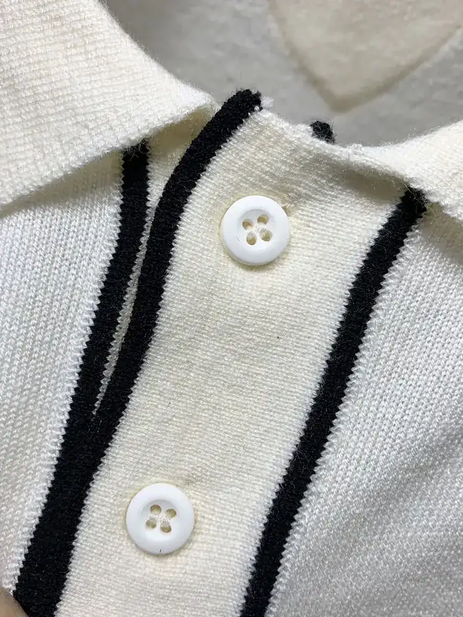 P205 PRD Grained Calfskin Polo Shirt