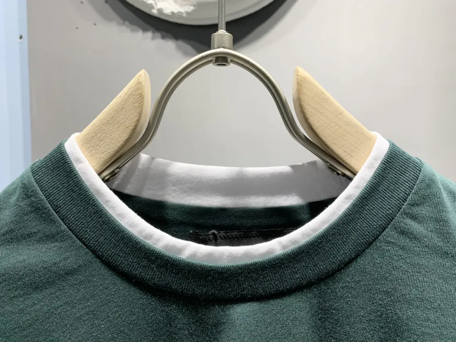 P145 PRD Double Layered Contrasting T Shirt