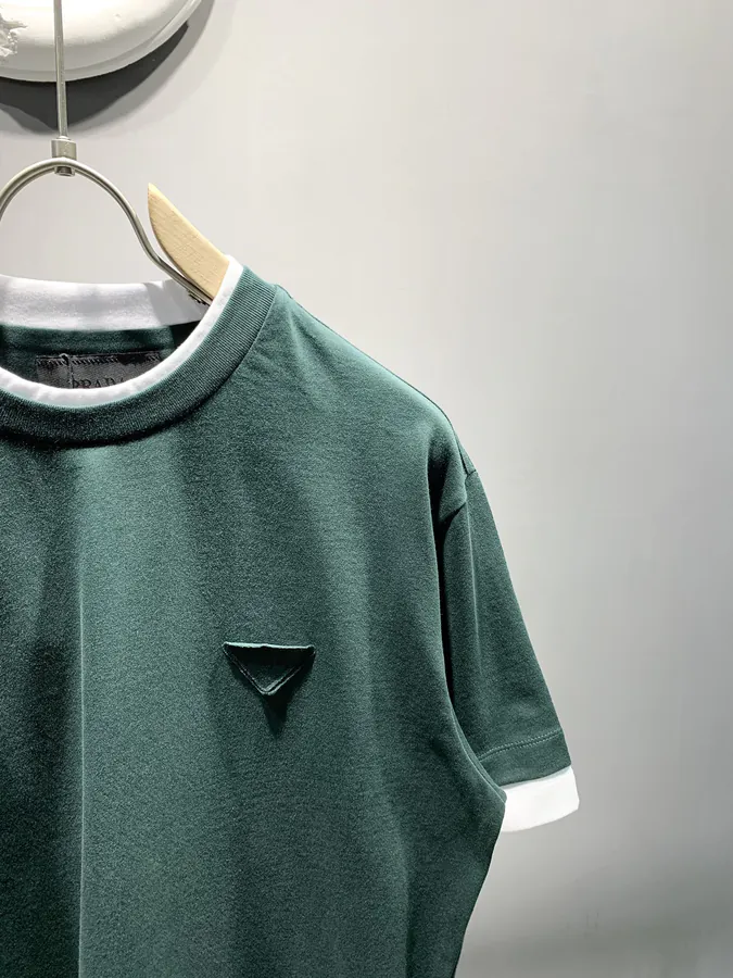 P145 PRD Double Layered Contrasting T Shirt