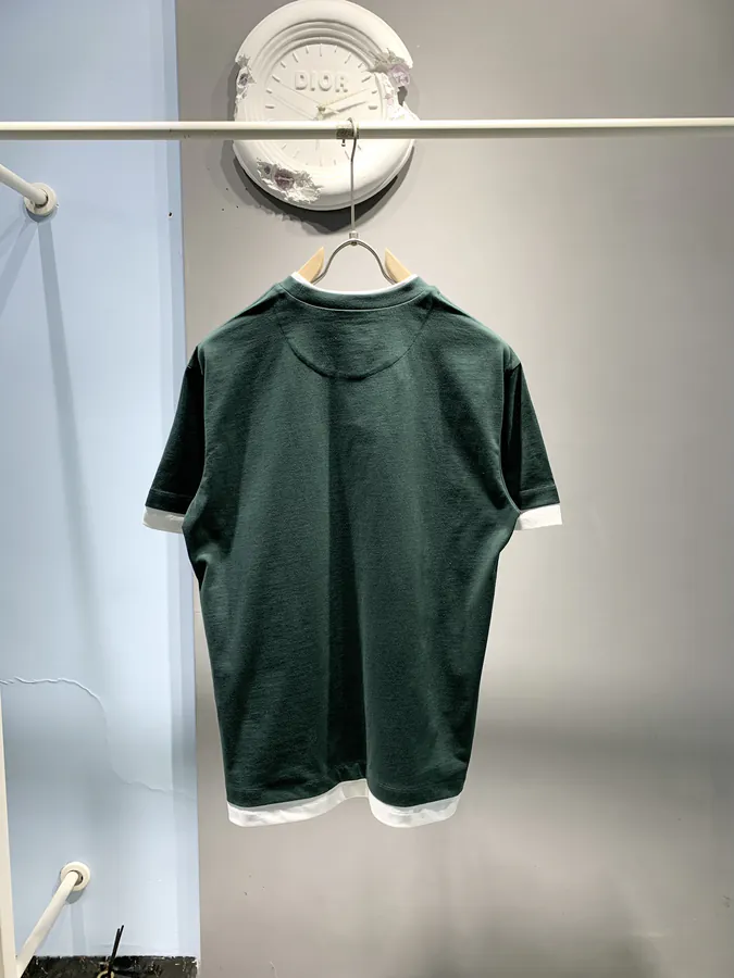 P145 PRD Double Layered Contrasting T Shirt