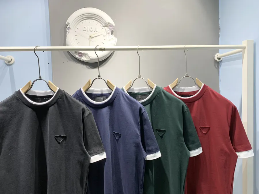 P145 PRD Double Layered Contrasting T Shirt