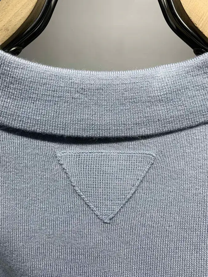 P205 PRD Embellished Wool Blend Polo Shirt
