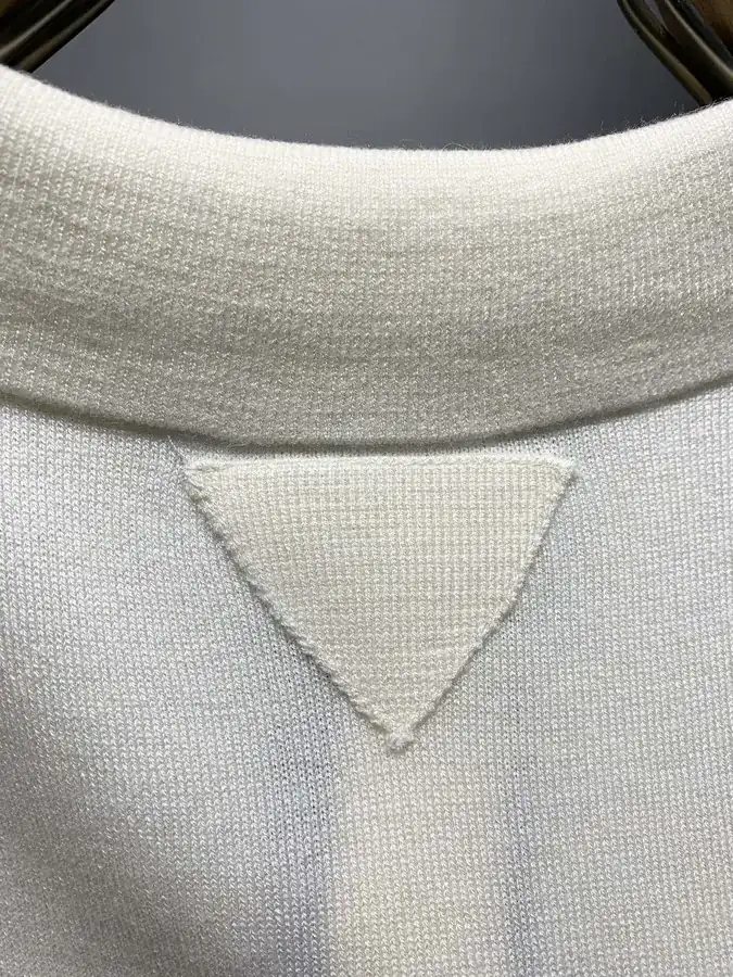 P205 PRD Embellished Wool Blend Polo Shirt