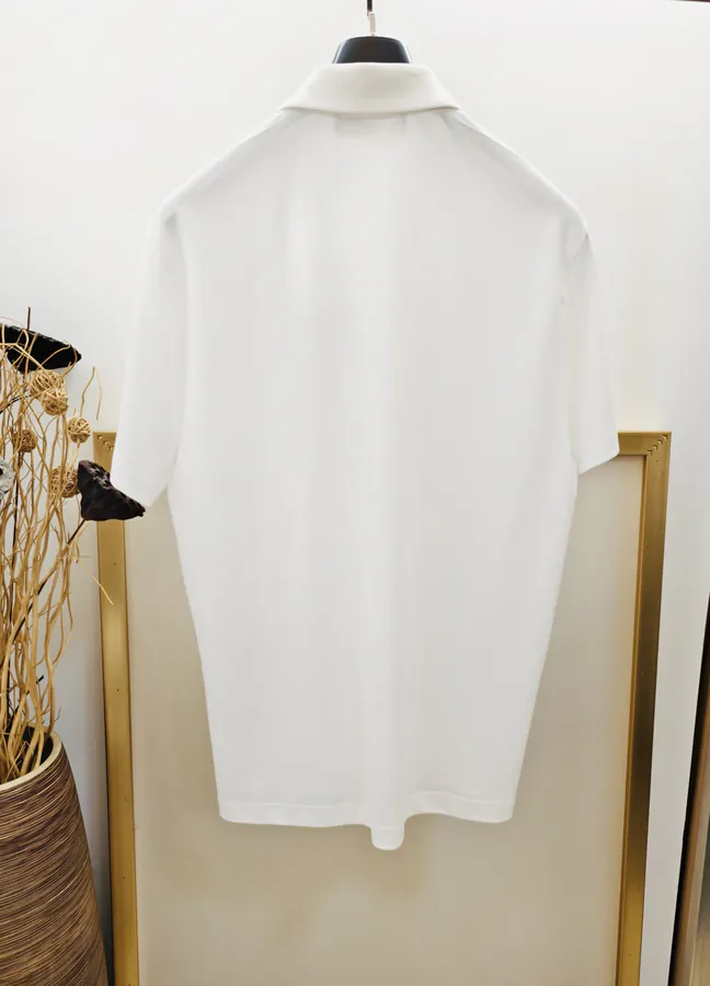 Louis Vuitton Cotton Twill Logo Embroidered Polo Shirt