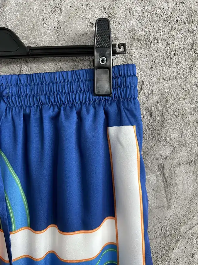 Casablanca 2023SS Western Cowboy Pattern Silk Shorts