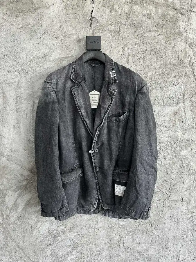 Maison MIHARA YASUHIRO Vintage Washed Linen Suit