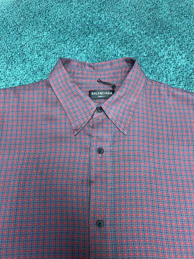 25ss New Grade Robe Red Fluid Linen Shirt