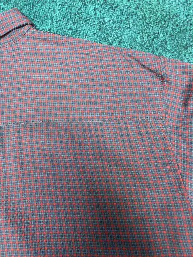 25ss New Grade Robe Red Fluid Linen Shirt