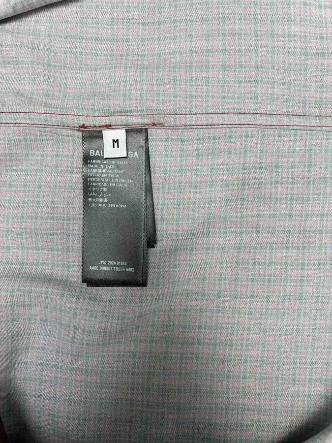 25ss New Grade Robe Red Fluid Linen Shirt