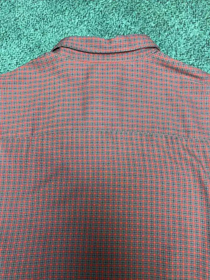 25ss New Grade Robe Red Fluid Linen Shirt