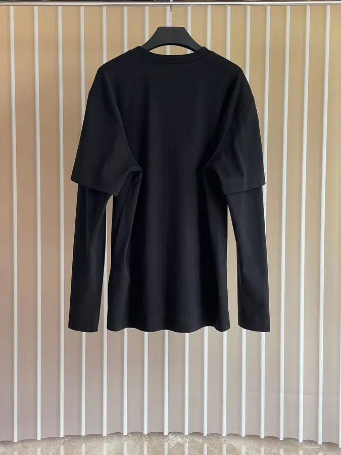 P210 GVC Embroidered Logo Print Long Sleeve