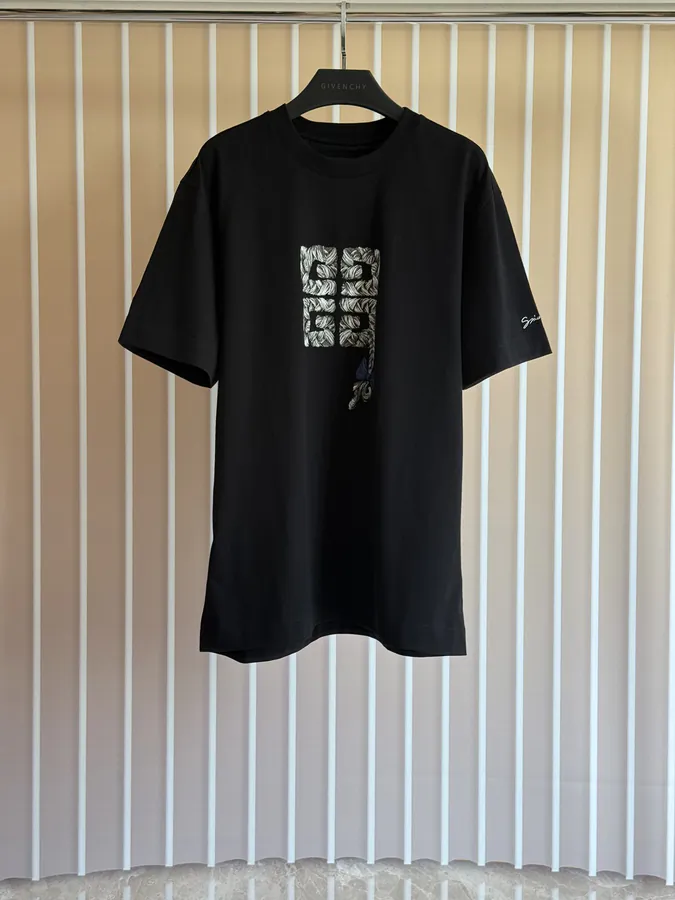 P170 G V C T Shirt Black Braided Straps