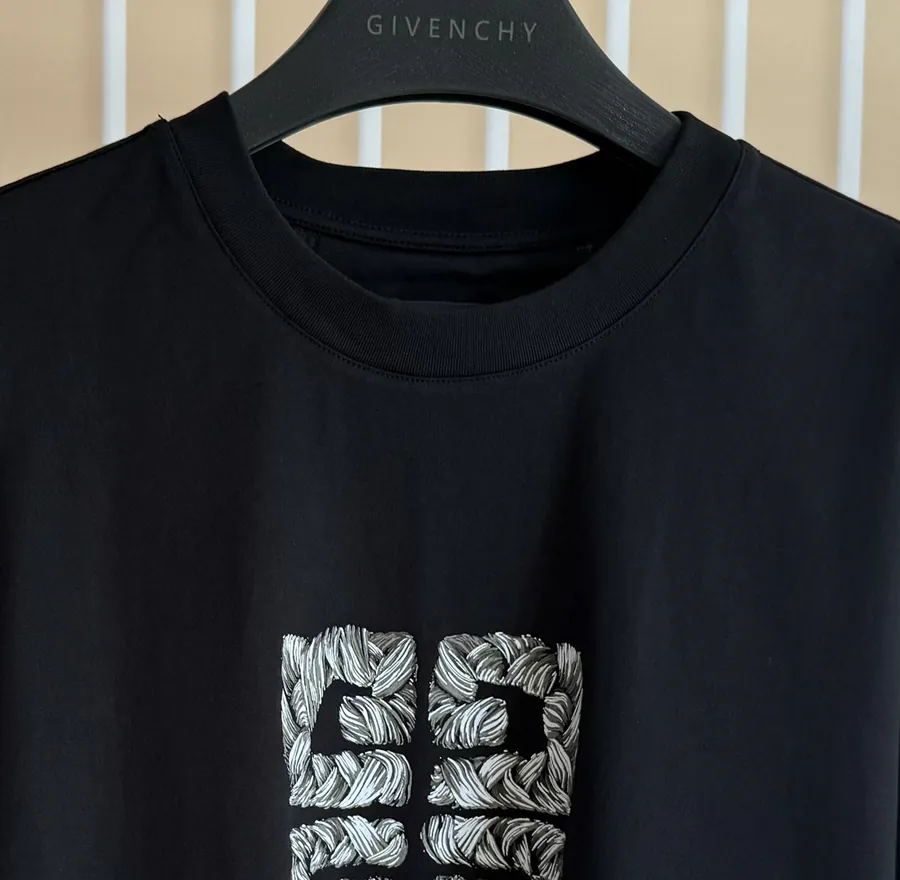 P170 G V C T Shirt Black Braided Straps