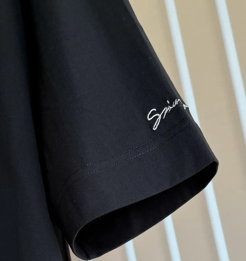 P170 G V C T Shirt Black Braided Straps
