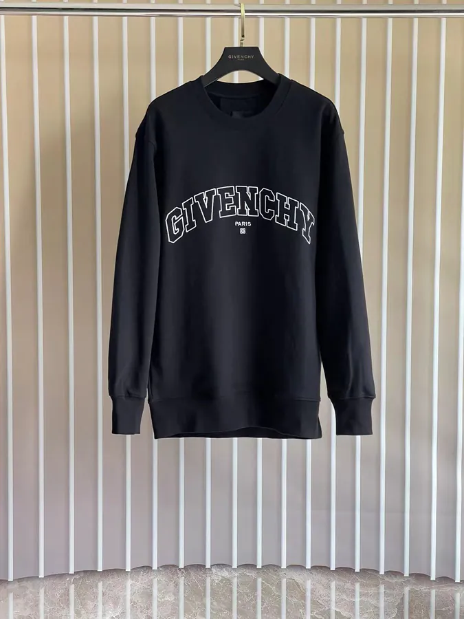 G V C Round Neck Embroidered Small Letter X