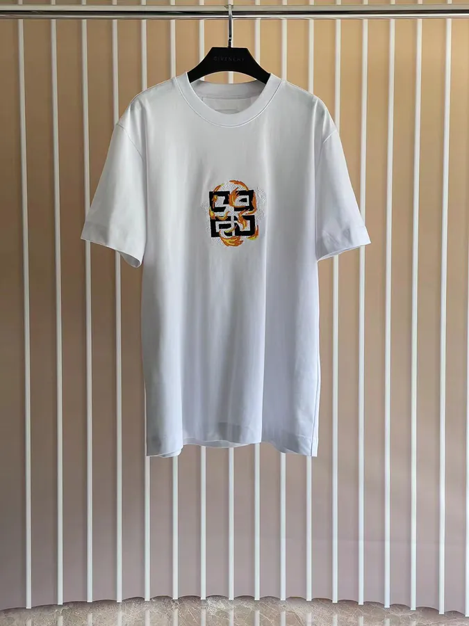 P170 G V C T Shirt with Dragon Embroidery One Size