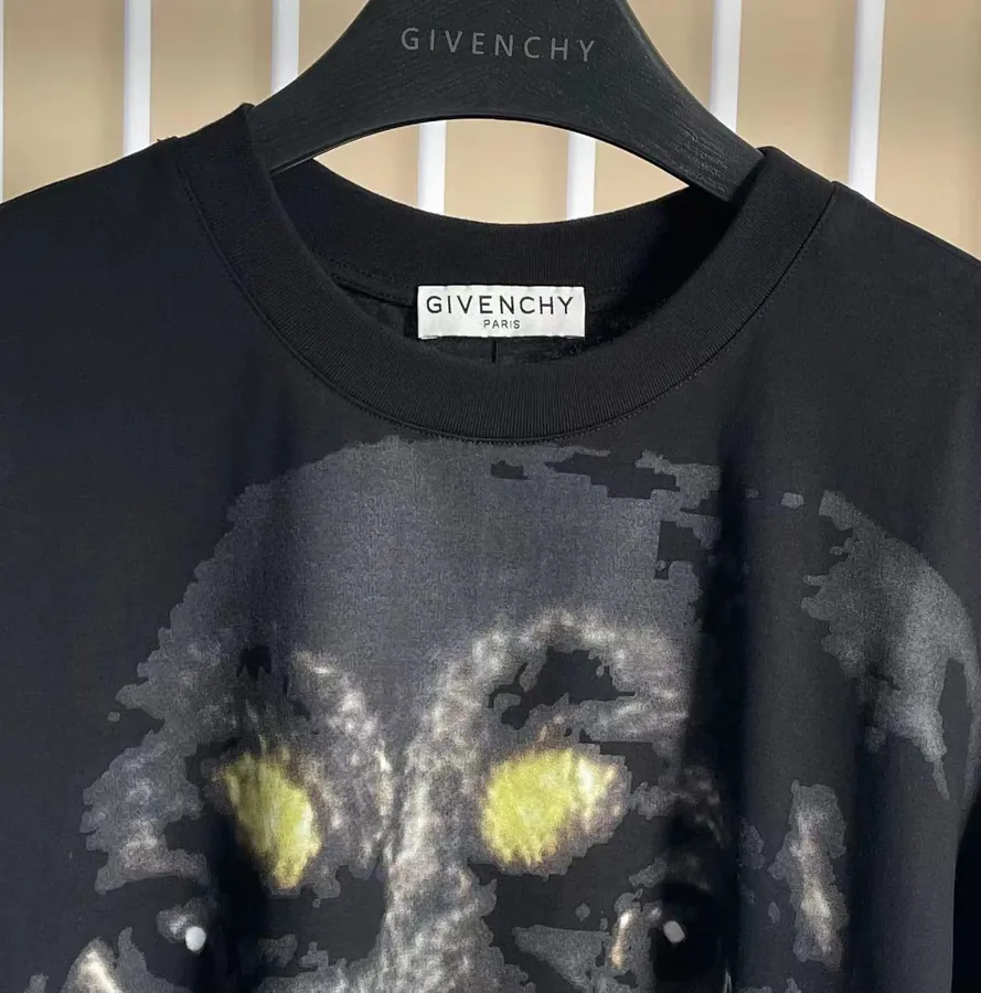 P170 G V C T Shirt Black Dog Head One Size