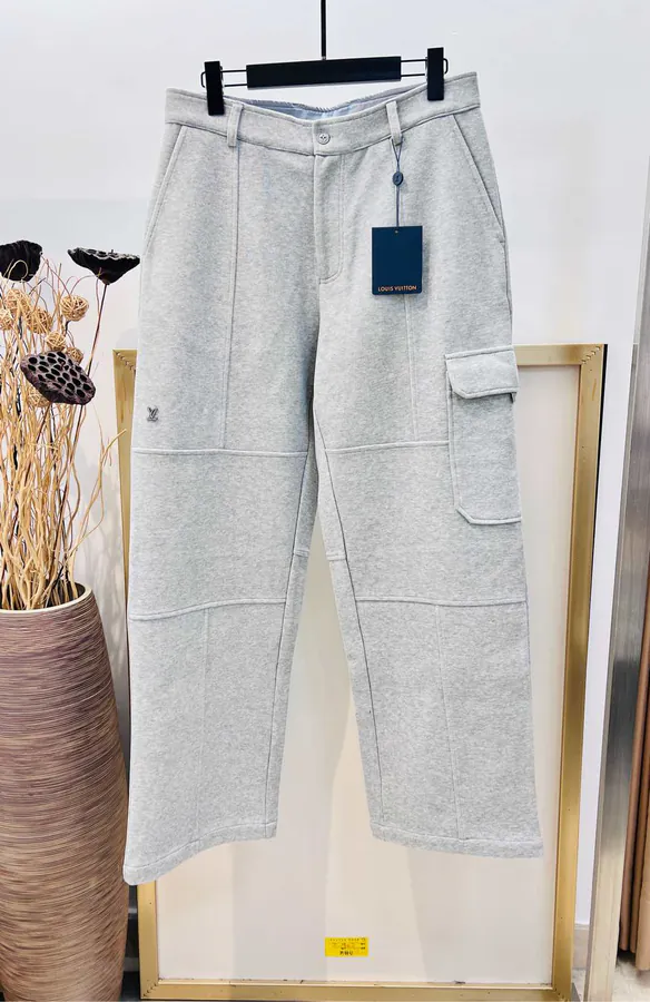 1V Louis 2025FW Wool Paneled Work Pants