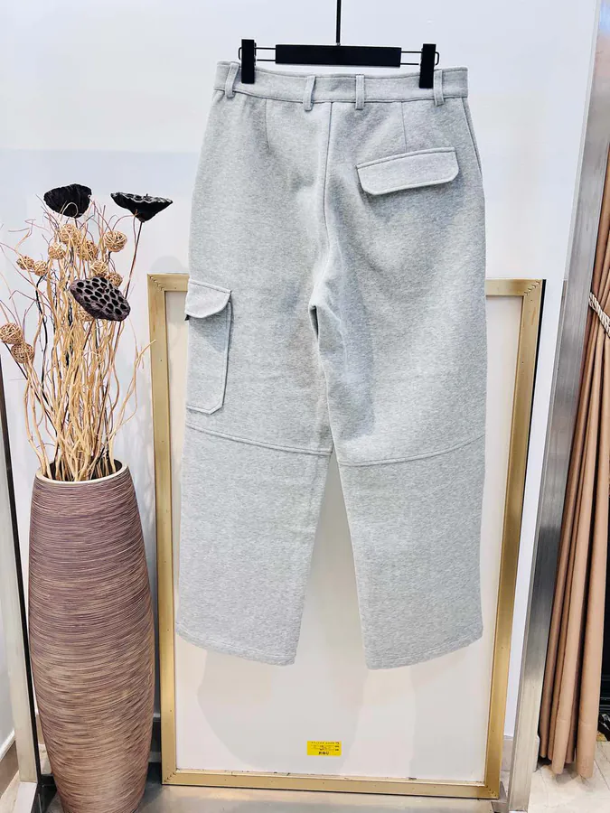 1V Louis 2025FW Wool Paneled Work Pants