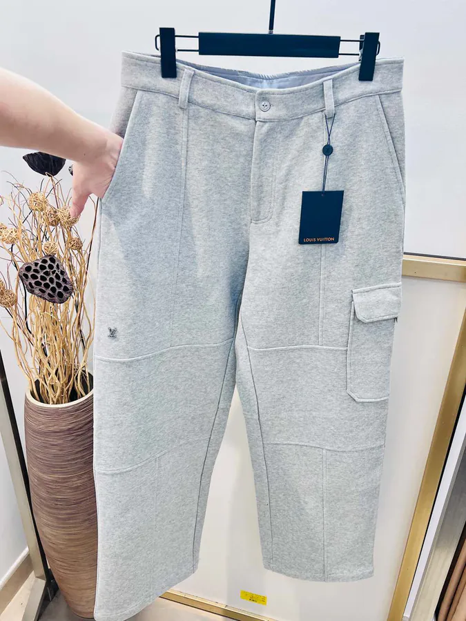 1V Louis 2025FW Wool Paneled Work Pants