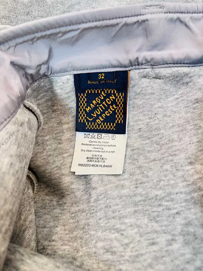 1V Louis 2025FW Wool Paneled Work Pants
