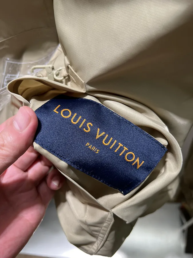1V Louis Vuitton Monogram Waterproof Hoodie