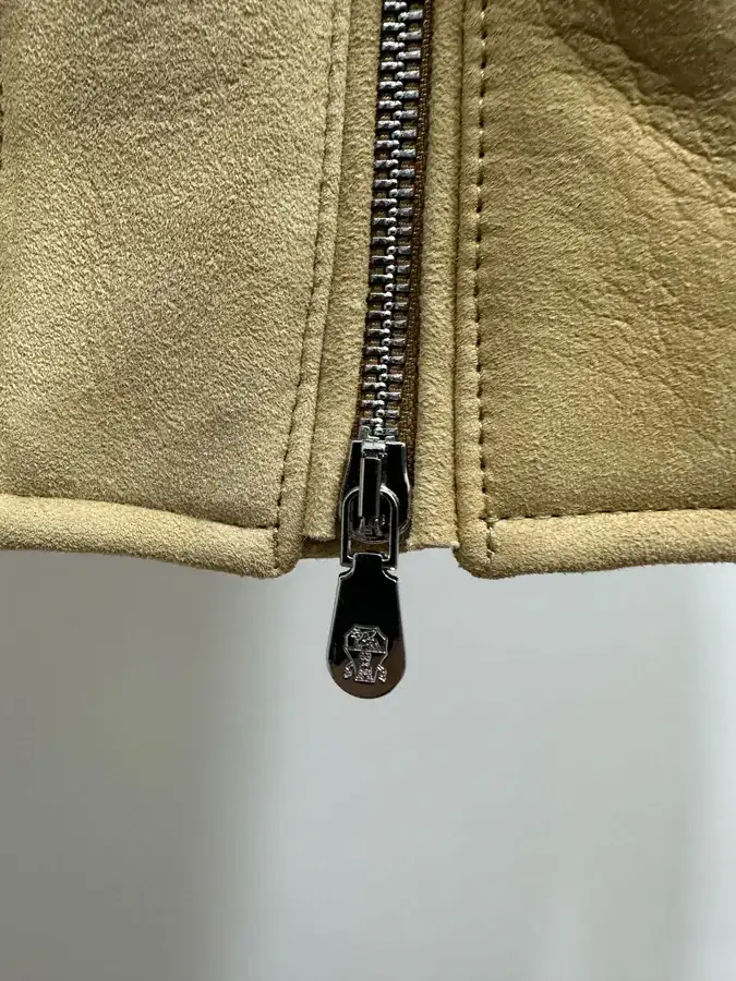 Brunello Cucinelli Vintage Leather and Fur Jacket