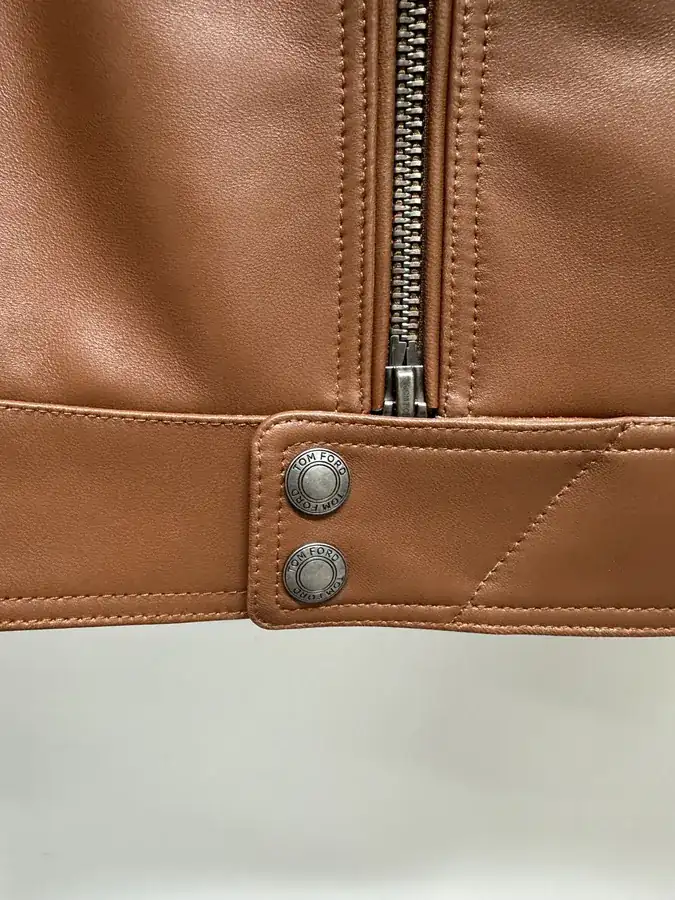 Tom FFF Winter New Calfskin Jacket