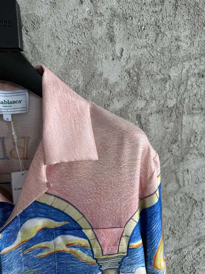 Casablanca 2023SS Silk Print Shirt with Horse Pattern