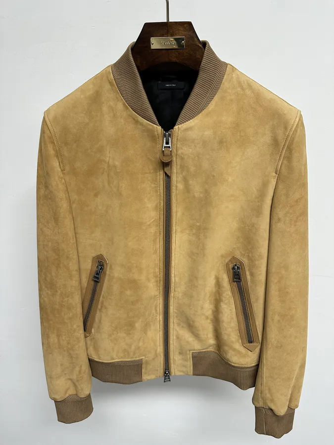 Tomford New Arrival Grained Goatskin Jacket