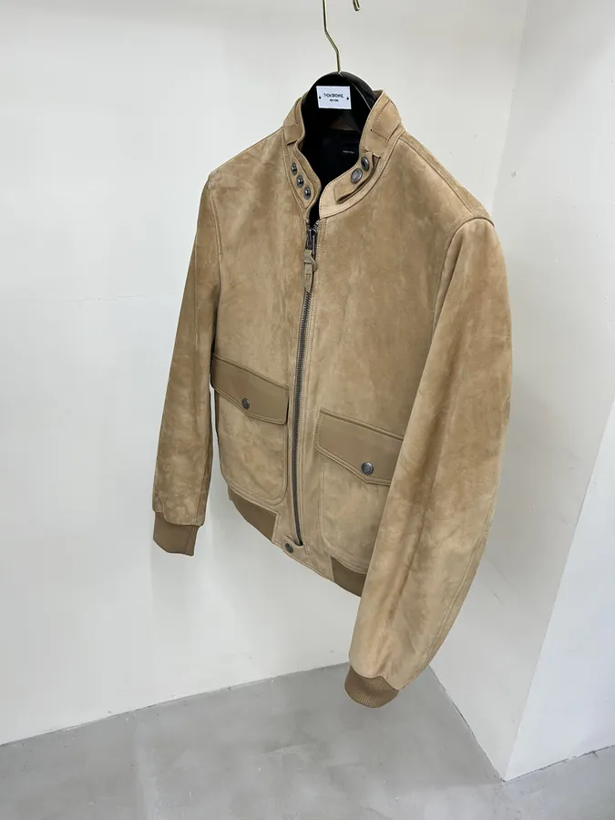 Tom Ford 2023 New Collection Suede Jacket