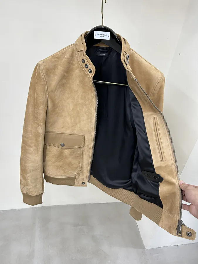 Tom Ford 2023 New Collection Suede Jacket