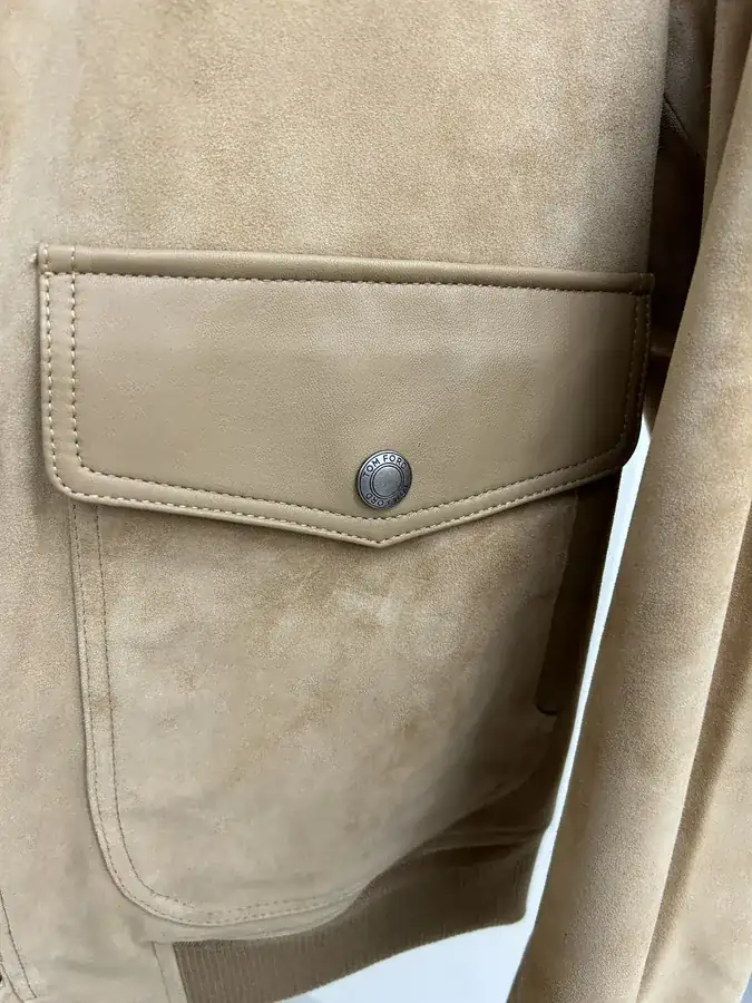 Tom Ford 2023 New Collection Suede Jacket