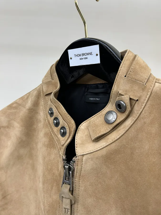 Tom Ford 2023 New Collection Suede Jacket