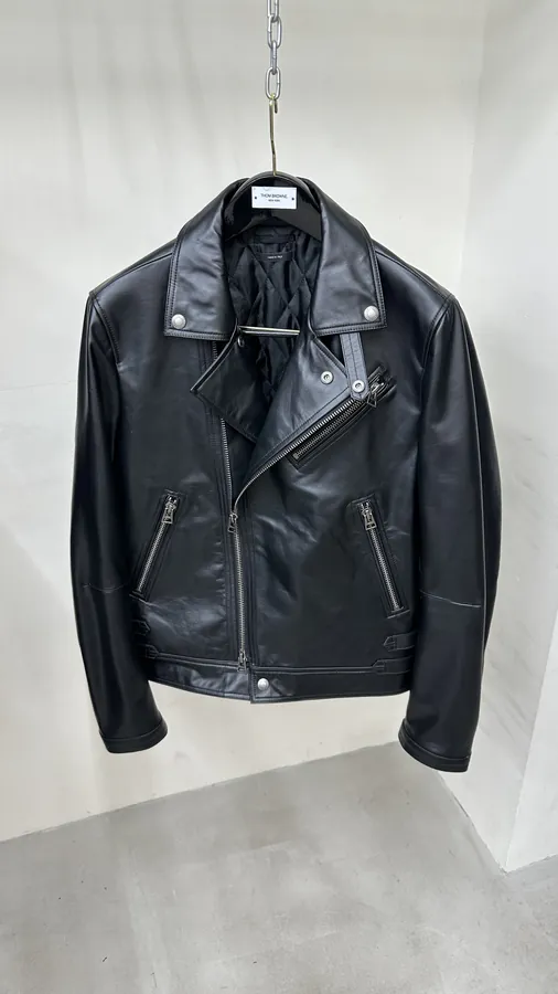 Ford Winter Motorcycle Leather Jacket